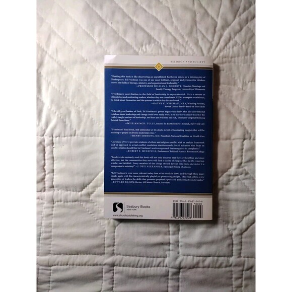 A Failure of Nerve: Leadership in the Age of the Quick Fix By Edwin H. Friedman - Picture 14 of 14